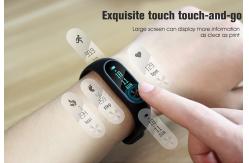 China Life Waterproof Smart Wristband Bracelet Multi - Function For Pedometer Monitoring supplier