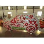 Standing Inflatable Advertising Signs Car For Advertising Commercial Inflatable decoration wall for sale for sale