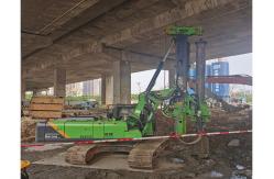 China Highly Accurate Low Headroom Piling Rig with Rotary Angle Displacement Output Mechanism supplier