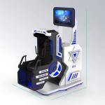 Crazy Arcade Virtual Reality 360 VR Roller Coaster Machine 9d Customizable
