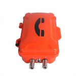 10W 85dbA IP67 SS cord Fire Fighter Telephone With Lights