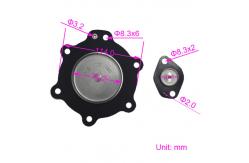 China ASCO C113827 Nitrile/Buna Or Viton Pulse Valve Diaphragm SCG353A047  Pulse Valve supplier