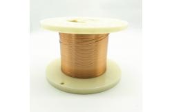 China High Temperature Rectangular Enamelled Copper Wire 220 Degree Super Thin 0.2mm supplier