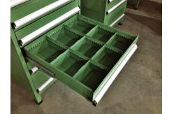 China Industrial Tool Chests And Cabinets With 3 - 15 Drawers , Green supplier