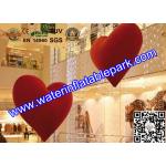 1m Heart  Inflatable Decoration , Hanging Inflatable Wedding Decorations for sale