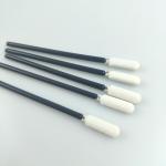 113mm 100PCS Black White Open Cell Sponge Foam Tip Swabs Dust Free for sale