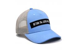 China 2 Eyelets Cotton/Polyester/Custom Fabric Trucker Cap With 3D Embroidery Logo supplier