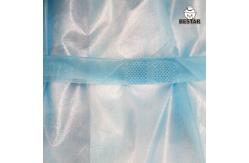China Level 2 SPP PE Plastic Disposable Isolation Gown For Medical supplier