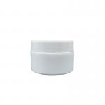 Travel Set Plastic Cosmetic Jars Metallized Empty Face Cream Containers 15g Customized Color for sale