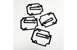China Custom Silicone Gasket Adhesive Flame Retardant Silicone Gasket Different Shape Seals supplier