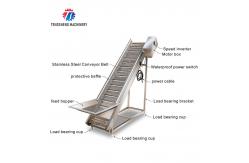 China 380V Vegetable Processing Machine Automatic Elevator Food Conveying supplier