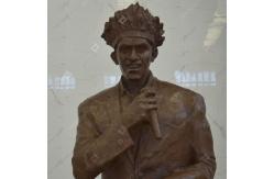 China Life Size Customized Casted Bronze Figure Statue Monument Statue supplier