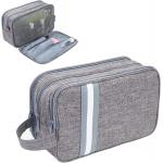 High Quality Toiletry Bag for Men Shockproof protective &Storgae Water-resistant Travel Toiletry Organizer Dopp Kit for sale