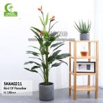 Realistic 180cm Artificial Bird Of Paradise Plant For Decoration for sale