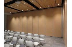 China Folding Sound Proof Room Dividers For Auditorium / Acoustic Operable Partitions supplier