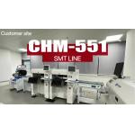 Small & Medium SMT Line with 3250 Stecnil Printer CHM-551 SMT Pick and Place Machine 830 Reflow Oven for sale