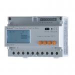 50/60HZ RS485 3 Phase 4 Wire Energy Meter / Din Rail Mounted Kwh Meter for sale