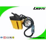 25000Lux 10.4Ah Flashing Mining Cap Lamp 348lum Adjustable Headclip With Rear Warning Lights for sale