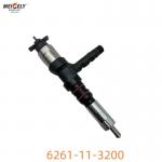 6261-11-3200 OEM Diesel Common Rail Fuel Injector For Komatsu for sale