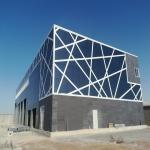 Fireproof Hotel Steel Frame Building Construction Prefab Apartment Building for sale