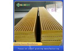 China FRP Plastic Walkway Grating Panels For Light Ceiling supplier