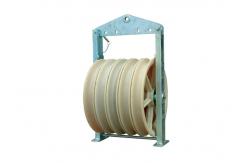 China 822mm Mc Wheels Cable Stringing Nylon Pulley Block supplier