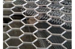 China Hexagonal Hole Anodized Honeycomb Expanded Metal Mesh For Car Grille ISO9002 supplier