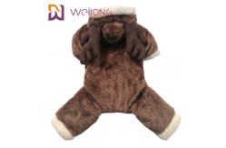 China Customizable Cosplay Reindeer Dog Pajamas Onesie Customized supplier