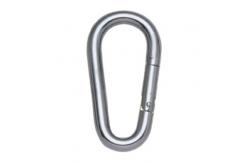 China DIN5299 B Metal Straight Large Spring Snap Hooks Zinc Plated M12 X 140 supplier