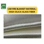 High-Silicon Fiberglass Industrial Fire Blanket For Automotive Use for sale