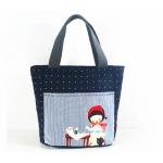 Recycle Organic Eco Canvas Bags Travel Tote Bags Gravure Printing for sale