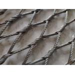 Flexible 316 Stainless Steel Rope Mesh High Strength Antirust For Bird Aviary