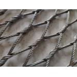 Flexible 316 Stainless Steel Rope Mesh High Strength Antirust For Bird Aviary for sale