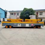 Heavy Load Material Battery Transfer Trolley Directional Movement Remote Control