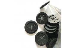 China Custom Silicone Round Soft Rubber Gasket 1 Mm Panel Thickness supplier