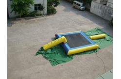 China Square Trampoline Combo With Slide Inflatable Water Sports Games With High Quality supplier