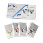Microdont Interproximal Reduction System MIR Kit 12pcs Strips Green Blue Red Yellow Each 3pcs with 1 Handle for sale