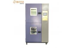 China Two Box Fast Change Hot Impact Liquid To Liquid Thermal Shock Chamber supplier