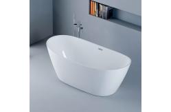 China Shining white Soaking Free Standing Bathtub With CE CUPC Certifications supplier