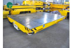 China Factory large ton cargo traveling on rail cable powered transfer carts supplier