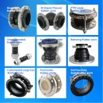 DN25-DN3000 100mm 150mm  200mm Rubber Expansion Joint Concentric Equal Nominal Diameter Range