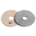 4 Inch 100mm Concrete Polishing Pads 4pcs / Set Fast Removal Tile Glass Stone Sanding Disk for sale