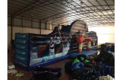 China Star Wars Fun City Square Sharp Inflatable Jumping House / Inflatable Bounce House Multiplay supplier