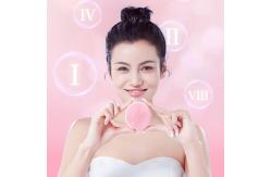 China Waterproof IPX7 3 Modes Silicone Face Cleansing Brush supplier