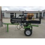 Gasoline 6.5HP Mechanical Wood Splitter , Max Force 22 Ton Hand Log Splitter for sale