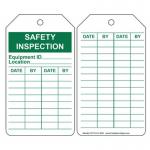 Custom Design Printable PVC Durable Waterproof Inspection Tag for sale