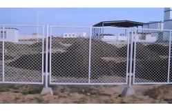China Galvanized Powder Coated Wire Mesh Fencing 8FT Expanded Mesh Fence for Prosion supplier