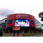True Color Outdoor LED Displays 1/2scan , Customized size Digital P10 LED Screen Billboard for sale