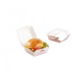 Custom Recyclable Kraft Burger Box Fast Food Packaging with Acceptable Logo