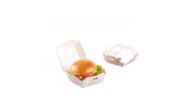 China Custom Recyclable Kraft Burger Box Fast Food Packaging with Acceptable Logo supplier